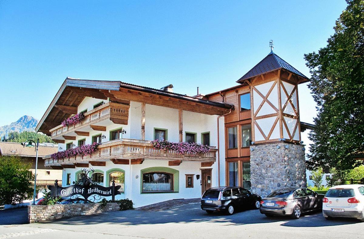 Hotel Hubertus Mit Erlebnislandgasthof Reitherwirt Kitzbühel Zewnętrze zdjęcie